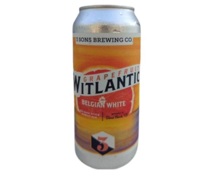 Three Sons Grapefruit Witlantic 16oz 4-Pack Can (Scan Correct Item)