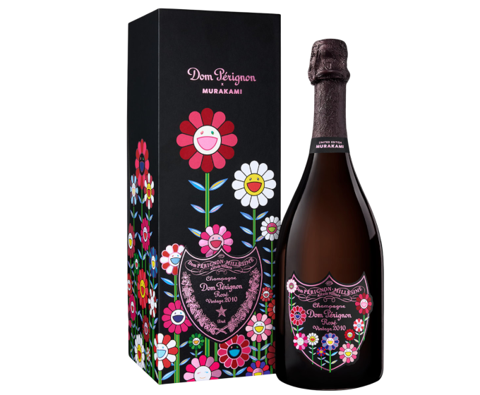 Dom Perignon Takashi Murakami Rose 2010 750ml