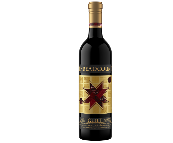 Quilt Threadcount Cabernet Sauv Paso Robles 2022 750ml (Scan Correct Item)