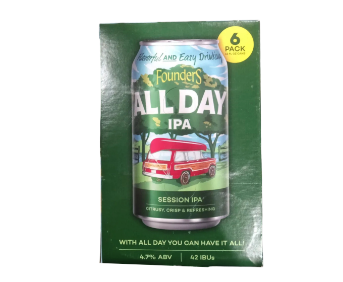 Founders All Day IPA 12oz 6-Pack Can