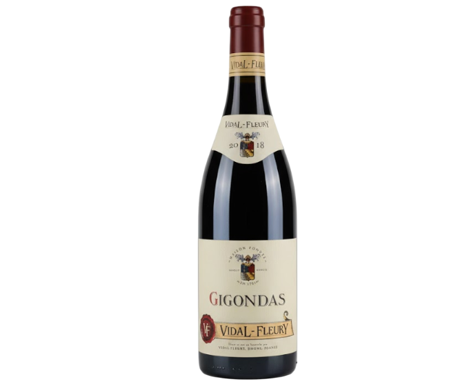 J Vidal Fleury Gigondas 2018 750ml