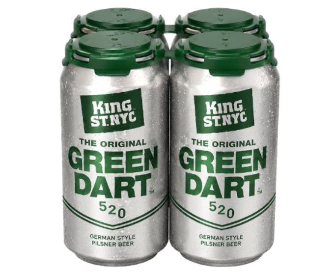 King State Green Dart Pilsner 16oz 4-Pack Can