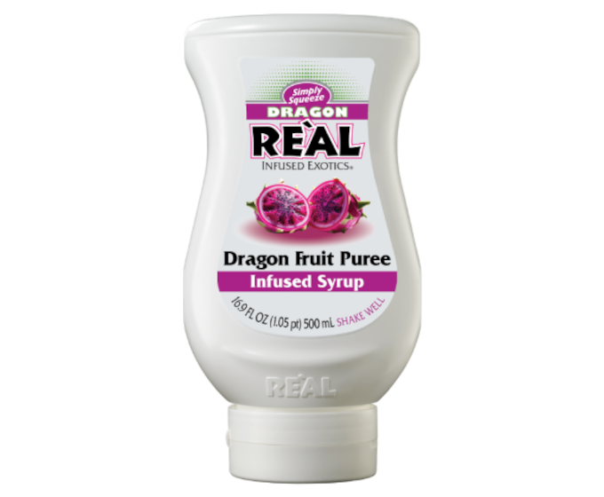 Real Dragon Fruit Infused Puree Syrup 16.9oz