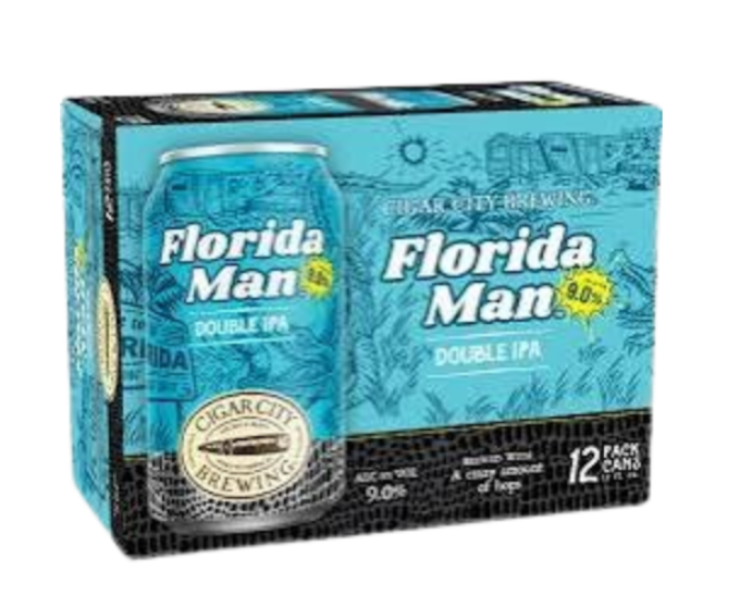 Cigar City Florida Man Double IPA 12oz 12-Pack Can