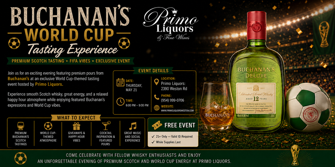 Buchanan’s World Cup Tasting Experience