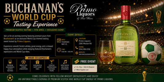 Buchanan’s World Cup Tasting Experience