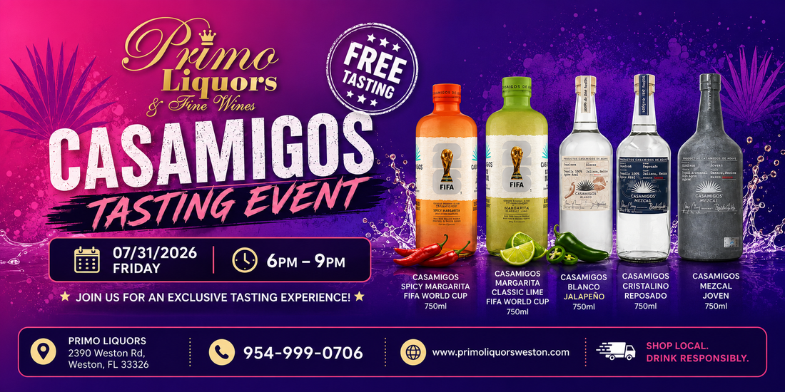 FREE Casamigos Tequila & Margarita Tasting Event in Weston, FL – July 31, 2026