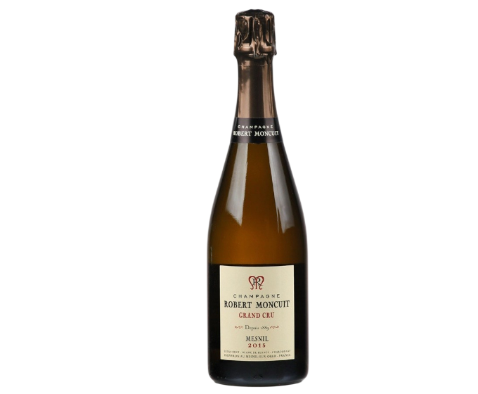 Robert Moncuit Blanc de Blancs Mesnil Grand Cru Extra Brut 2015 750ml (No Barcode)