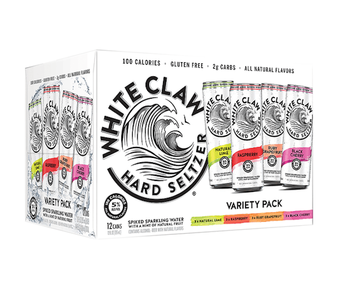 White Claw Hard Seltzer Variety Pack  # 1 12-Pack Can