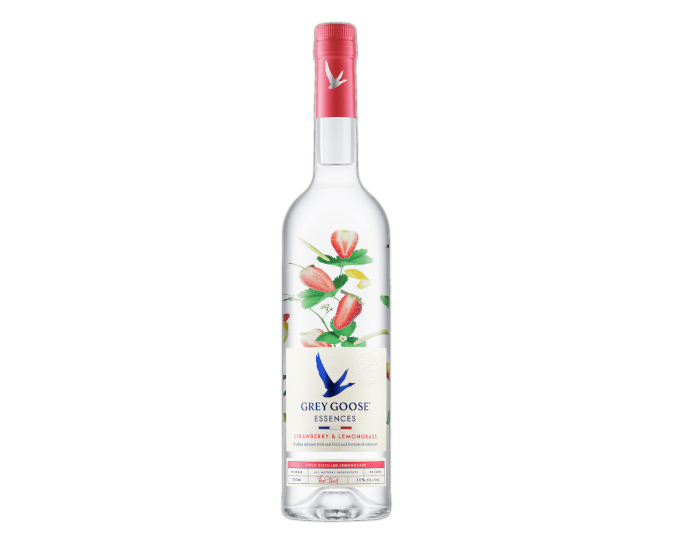 Grey Goose Essences Strawberry and Lemongrass 750ml (DNO)