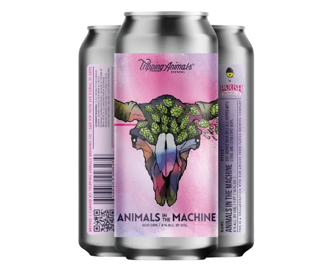 Tripping Animals In The Machine 16oz 4-Pack Can