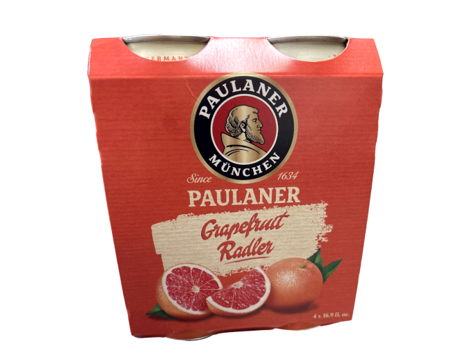 Paulaner Grapefruit Radler 16.9oz 4-Pack Can