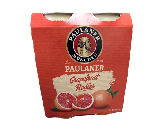 Paulaner Grapefruit Radler 16.9oz 4-Pack Can