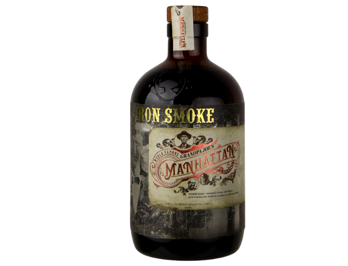 Iron Smoke Grandpa Joes Manhattan 750ml