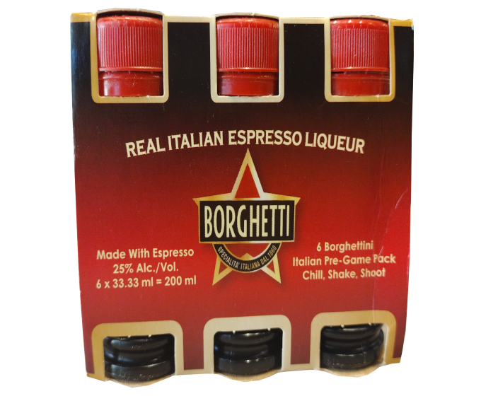 Borghetti Expresso 33ml 6-Pack Bottle (DNO)