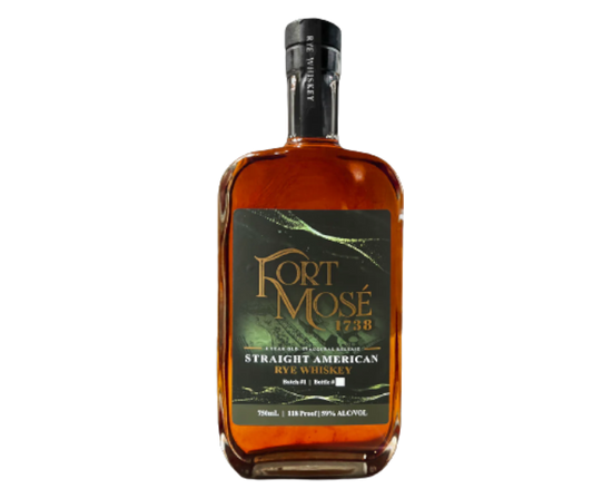 Fort Mose 1738 Rye 110 750ml (Scan Correct Item)