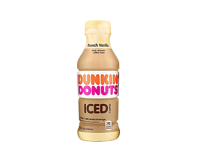 Dunkin French Vanilla Iced Coffee 13.7oz