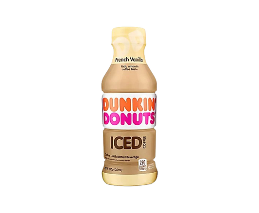 Dunkin French Vanilla Iced Coffee 13.7oz