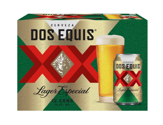 Dos Equis Lager 12oz 12-Pack Can