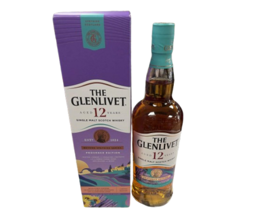 The Glenlivet Single Malt Scotch Provence Edition 12 Year 750ml