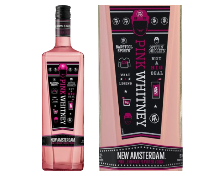 New Amsterdam Pink Lemonade Whitney 750ml