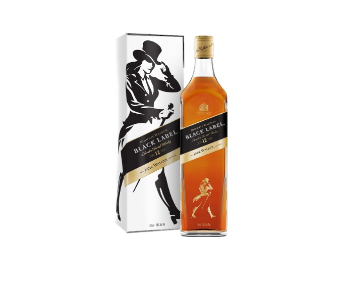 Johnnie Walker Black Label 12 Years Jane Walker 750ml