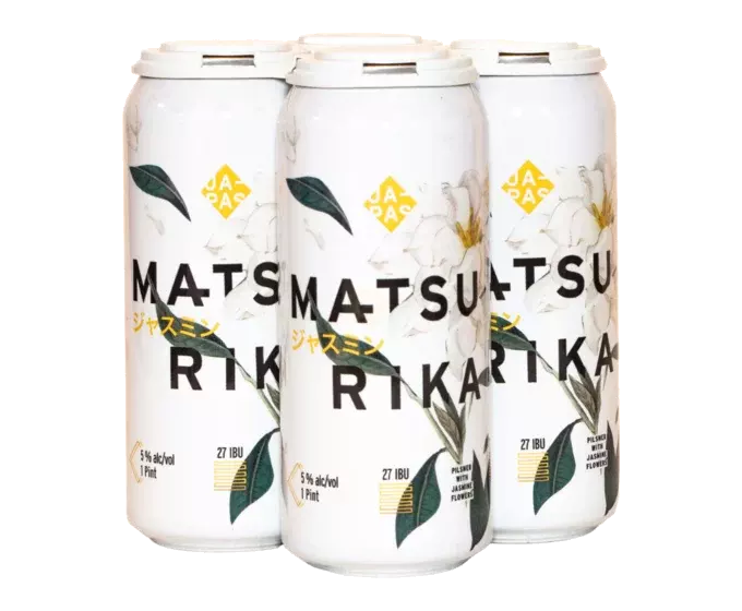 Japas Cervejaria Matsurika Pilsner 16oz 4-Pack