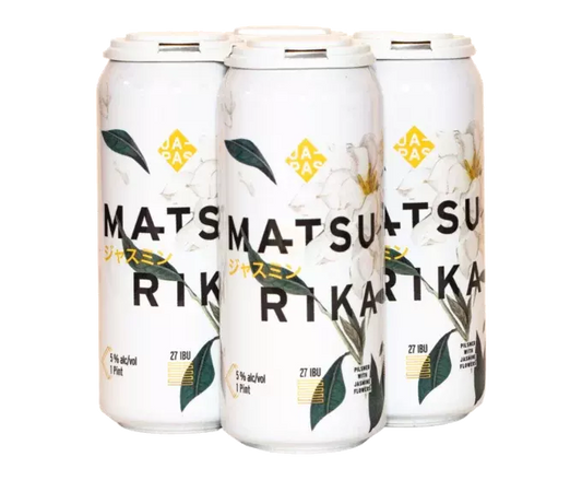 Japas Cervejaria Matsurika Pilsner 16oz 4-Pack