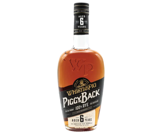 WhistlePig PiggyBack 6 Years Rye 750ml