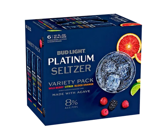 Bud Light Seltzer Platinum Variety Pack 12oz 12-Pack Can