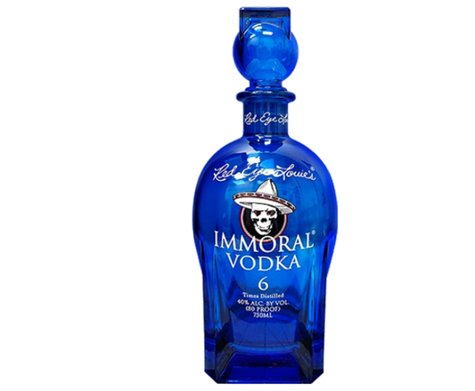 Red Eye Louies Immoral Vodka 750ml
