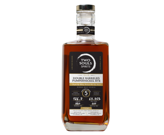 Two Souls Middle West Double Barreled Pumpernickel Rye 5 Years 750ml