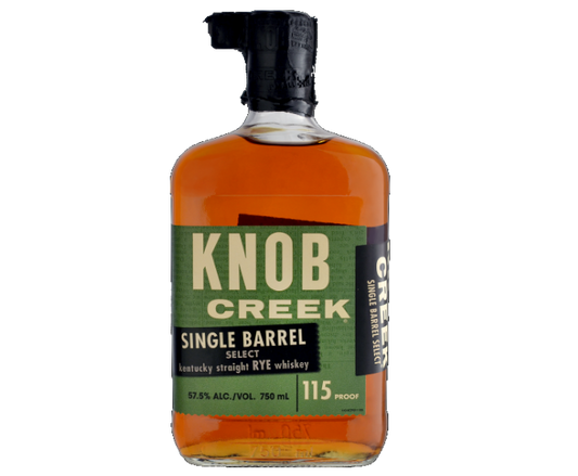 Knob Creek Single Barrel Rye 115 Proof 750ml 6Yr (Store Pick)