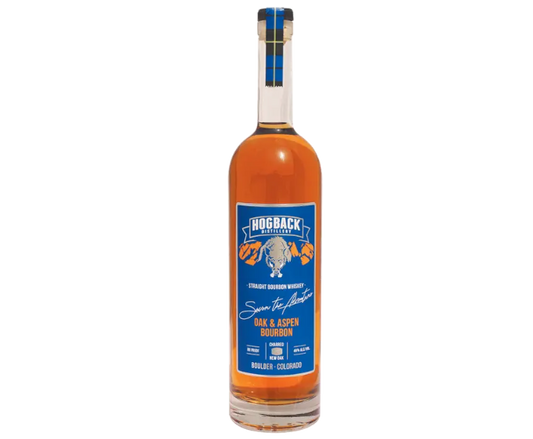 Hogback Oak & Aspen Straight Bourbon 750ml