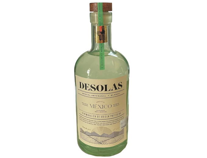 Desolas Mezcal Artesanal Blanco 750ml