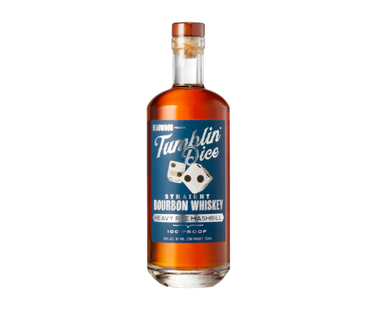 Deadwood Tumblin Dice Heavy Rye Bourbon Store Pick 7 Yr 113Prf 700ml