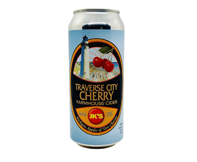 JK's Traverse City Cherry 16oz 4-Pack Can