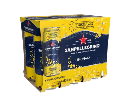 San Pellegrino Limonata 11.15oz 6-Pack Can
