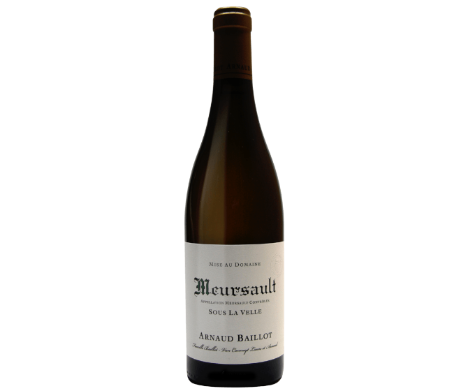 Arnaud Baillot Meursault Sous La Velle 2020 750ml (No Barcode)