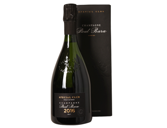 Paul Bara Special Club Brut 2016 750ml (Scan Correct Item)