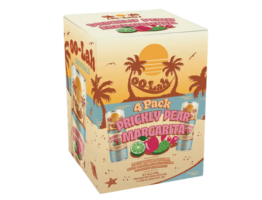 Oo Lah Prickly Pear Margarita 12oz  4-Pack Can