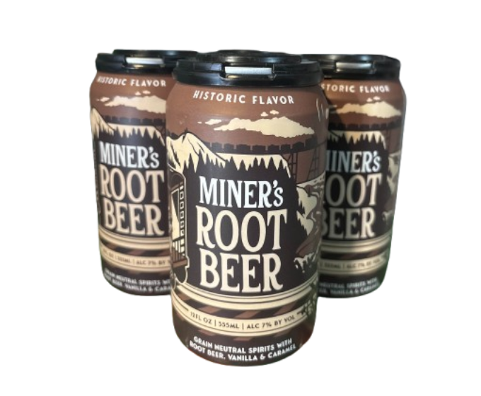 Nomad Miners Root Beer 355ml 4-Pack Can