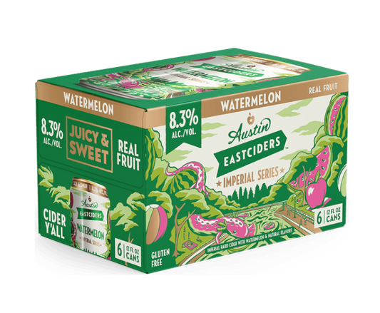 Austin Eastciders Imperial Watermelon 12oz 6-Pack Can
