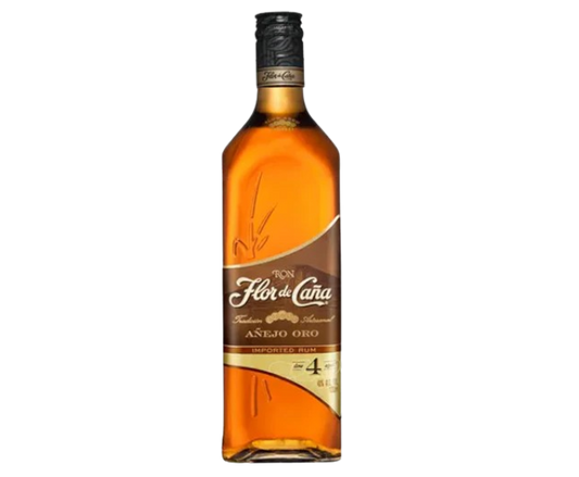 Flor De Cana 4 Years Anejo Oro Gold 750ml