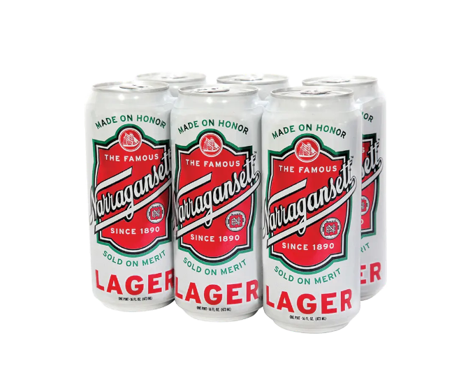 Narragansett Lager 16oz 6-Pack Can