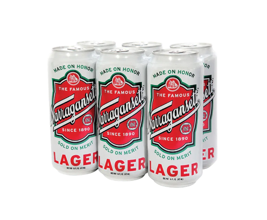 Narragansett Lager 16oz 6-Pack Can