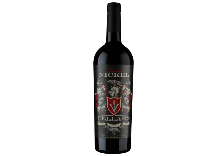 Jeremy Nickel Cellars Cabernet Sauv 2019 750ml (No Barcode)