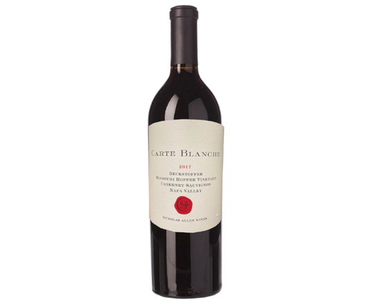 Carte Blanche Cabernet Sauv Beckstoffer 2017 750ml (No Barcode)