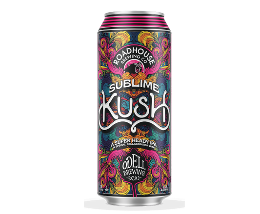 Roadhouse Sublime Kush 16oz 4-Pack Can