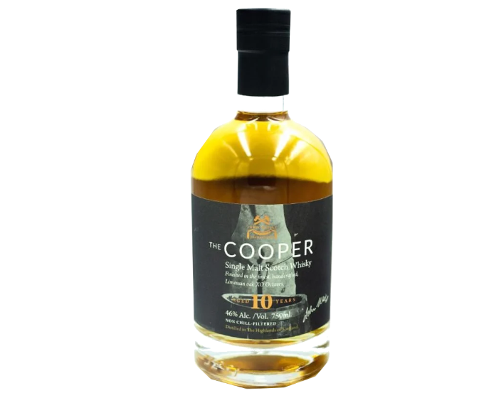 The Cooper 10 Years Single Malt 750ml